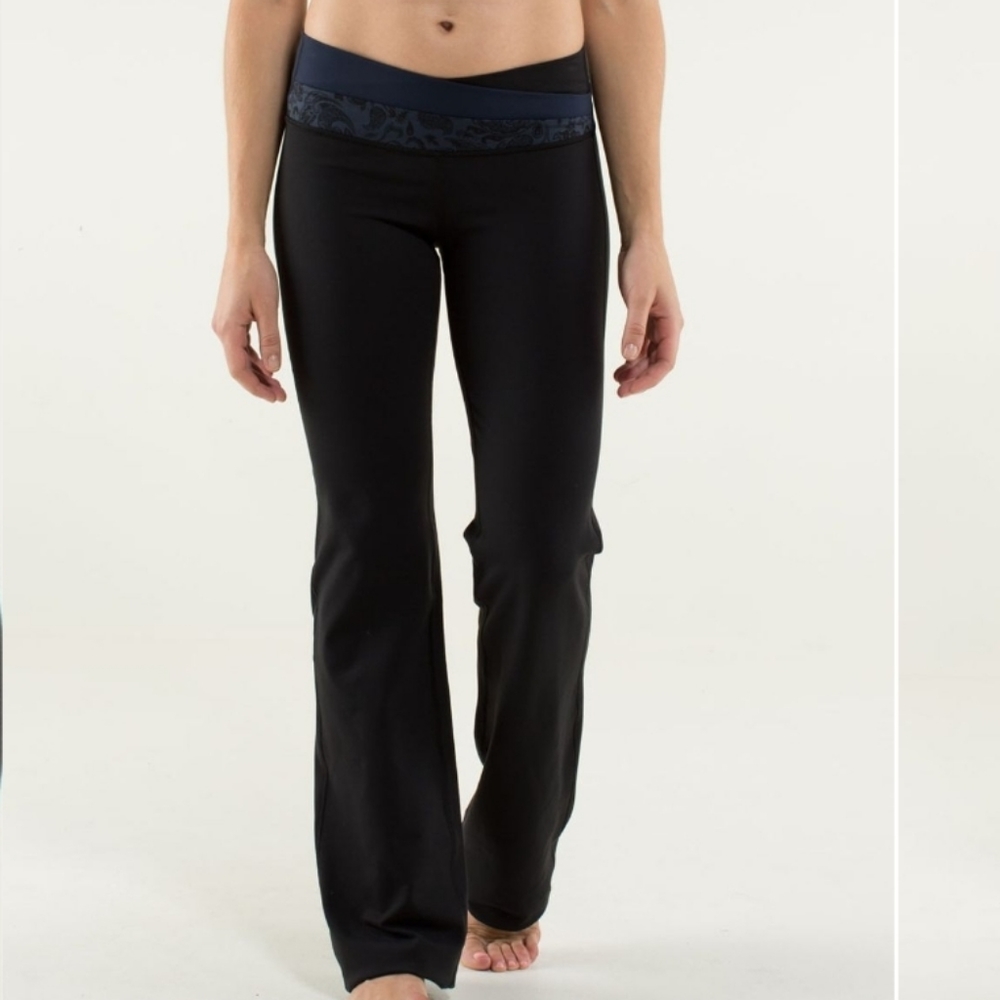 LULULEMON Astro Pant Black/Paisley Inkwell